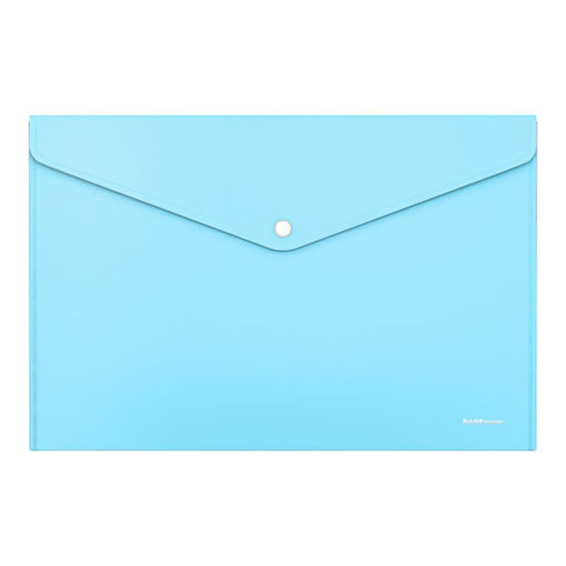 Picture of A4 BUTTON ENVELOPE SOLID PASTEL BLUE